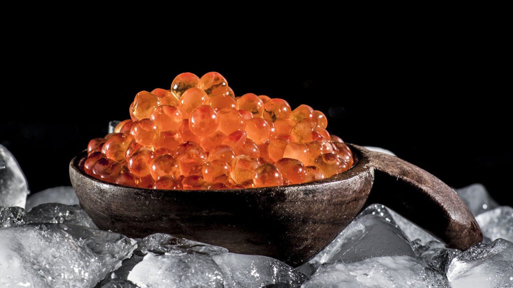 Kaviar auf Eis